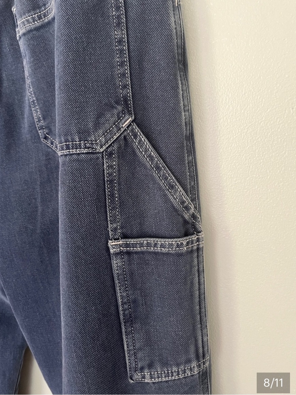 CLOSED Blue Jeans with Self-Tie Belt - Picture 6 of 10